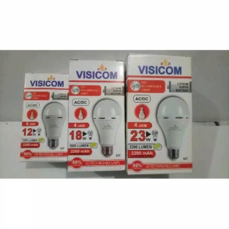 LAMPU EMERGENSI VISICOM 12w,18W,23W