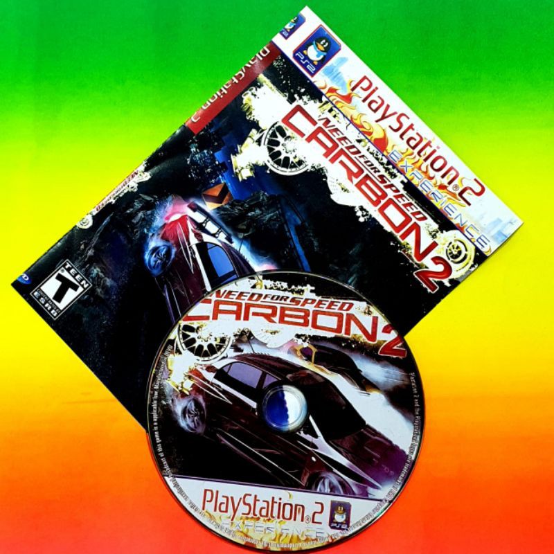 KASET PS-2 CD GAME NEED FOR SPEED CARBON 2 - KASET GAME PS2 BALAPAN