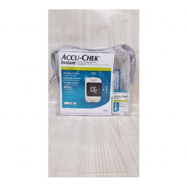 Accu Check Instant + Test Strip / Alat Cek Gula Darah Accu Check Instant / Alat Accu Check Instan