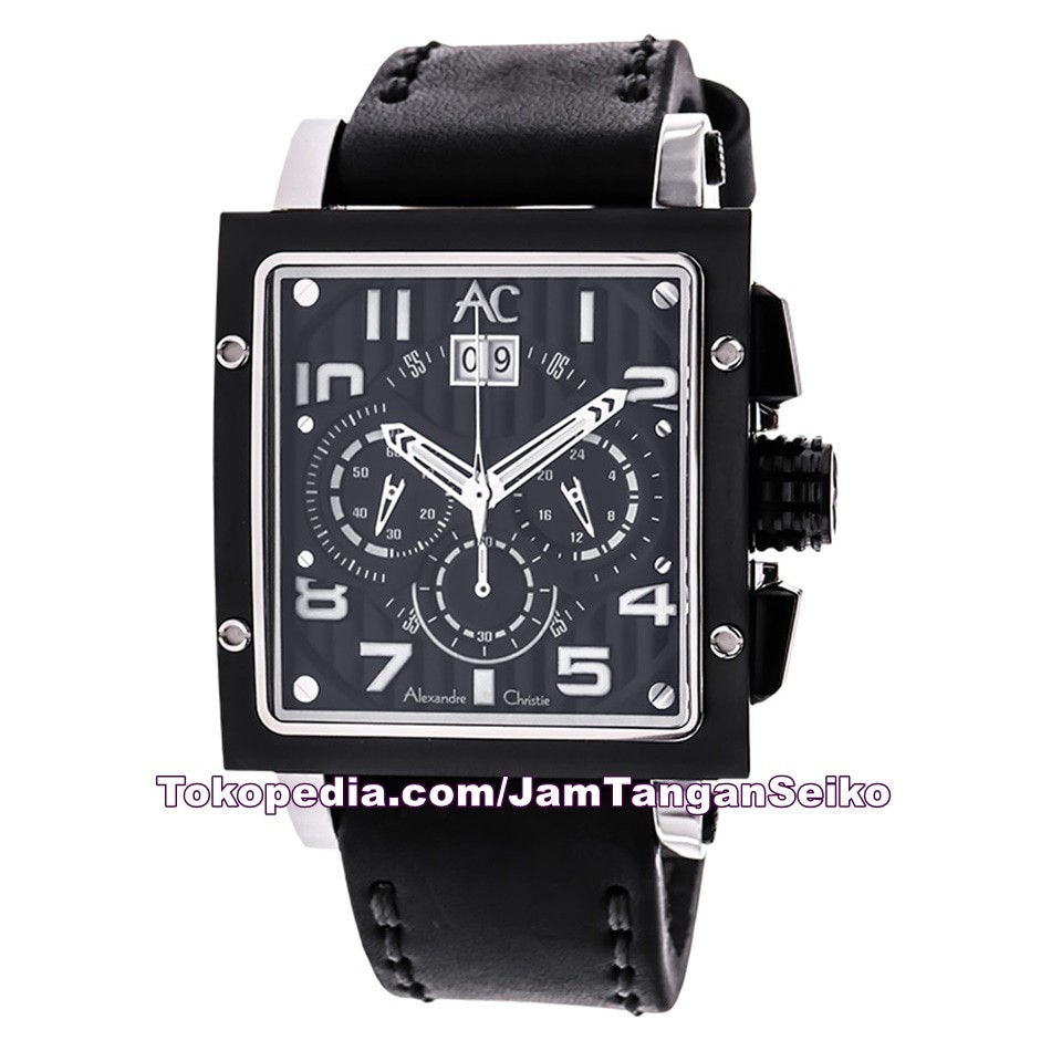 Jam Tangan Pria Alexandre Christie AC 6195 MC LEPBA Original Stainless