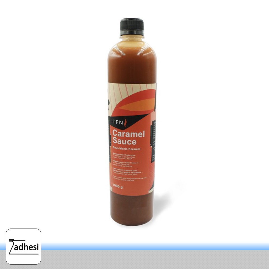 TOFFIN CARAMEL SAUCE DESSERT FOOD DRINK TOPPING SAUS MANIS KARAMEL 1KG