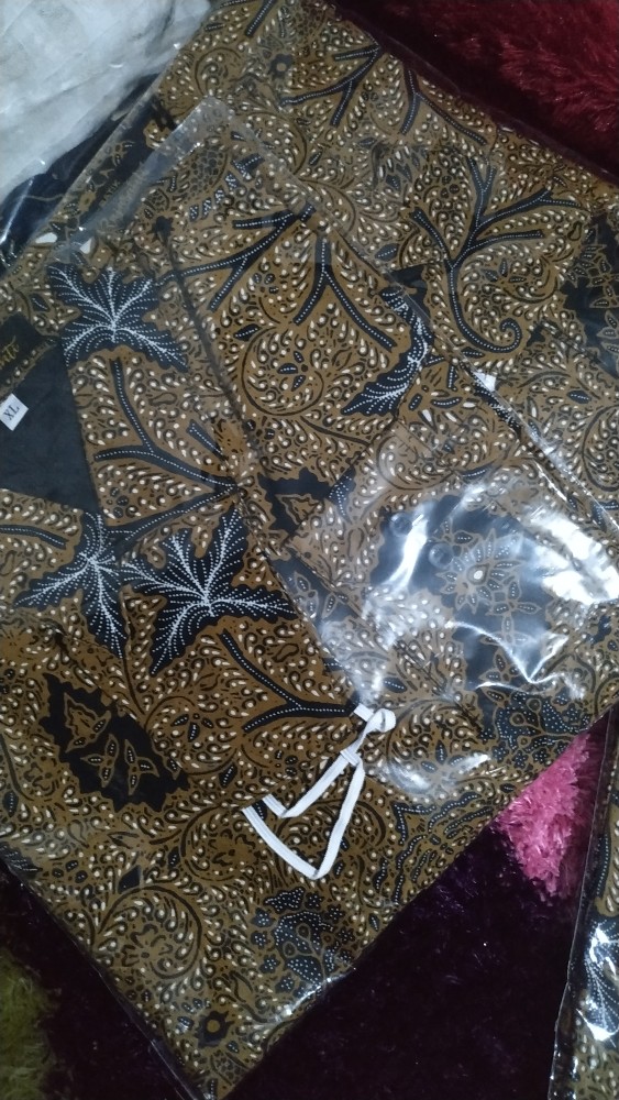 Dirgantara Kemeja Batik Pria Full Furing Katun Sragenan