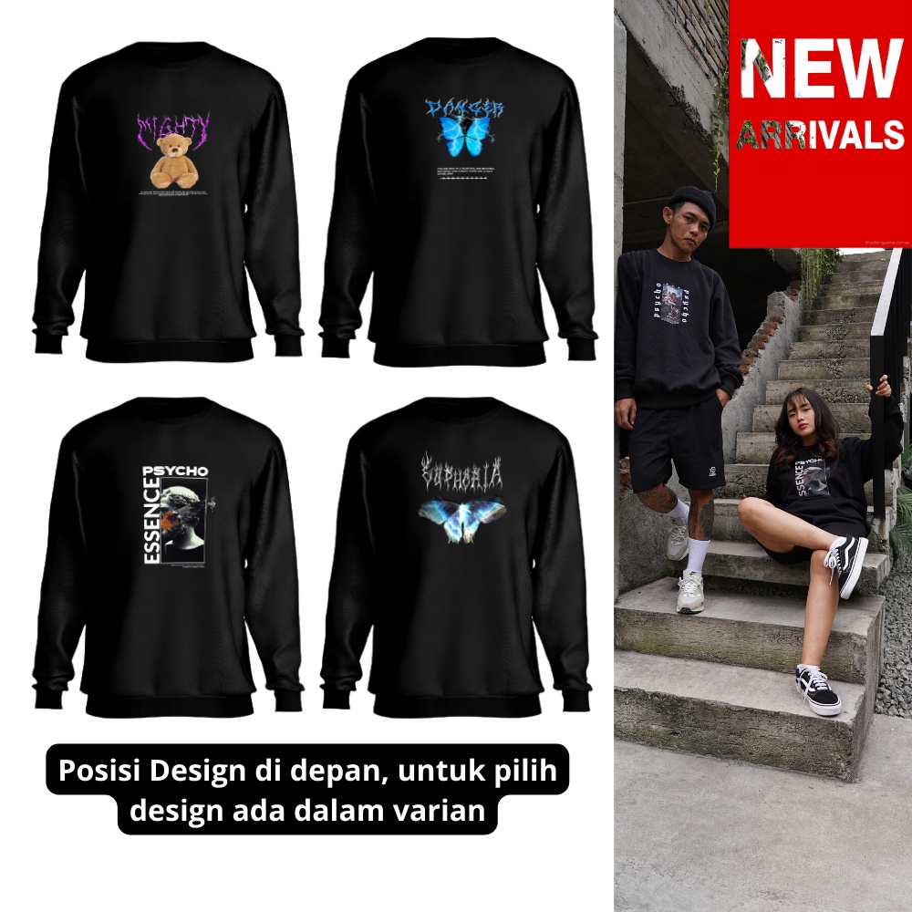 HOT ITEM FAB- Sweater Sweatshirt pria dan wanita Unisex