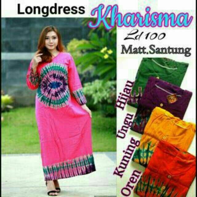 Daster Longdress Kharisma - grosir & ECER