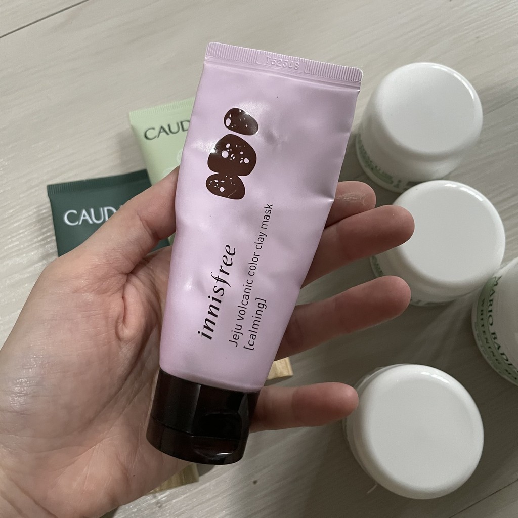 Innisfree jeju volcanic clay mask calming preloved original