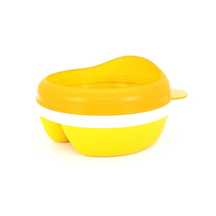 BABY BEYOND NON-SKID DIVIDED BOWL WITH ARCH LID