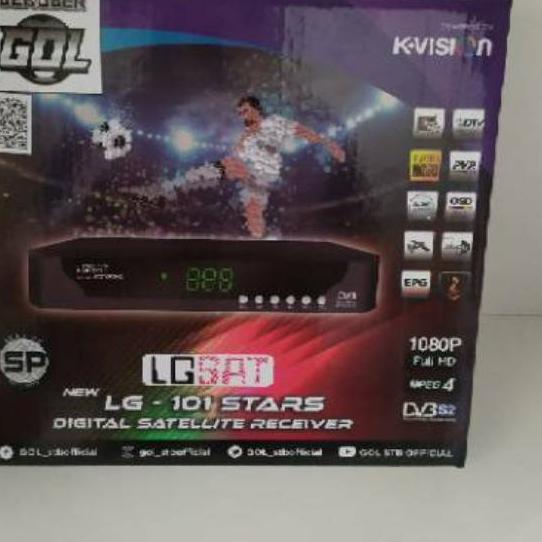Best Seller[LR 023]Receiver parabola LGSAT LG-101 STARS  ottimo Optus garmedia by Kvision Kvision