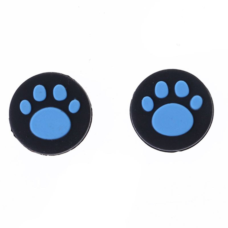 CRE  2pcs Cat Paw Analog Controller Thumbstick Grip Cap Protective Cover For Sony PlayStation Ps Vita PS Vita PSV 1000/2000 Slim
