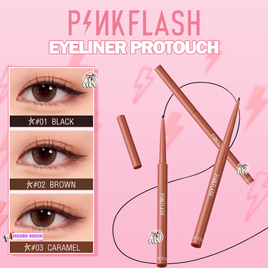 PINKFLASH SERIES ( CONCEALER / EYEBROW / EYELINER / LIP CREAM / MASCARA / LIQUID EYESHADOW / NATURAL CARE PLUS LIP OIL)