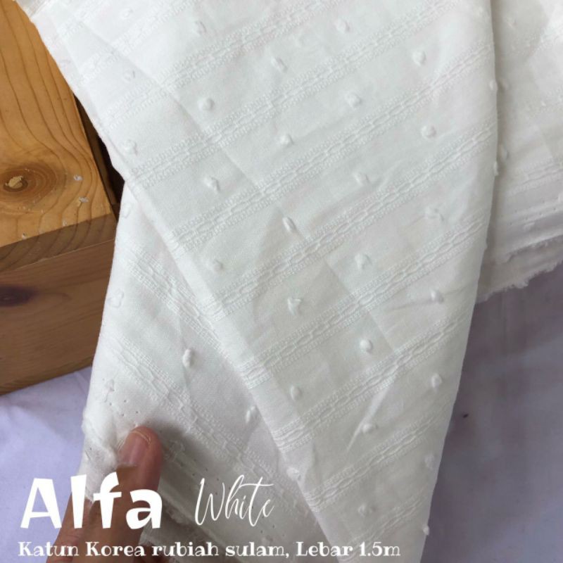 Kain Katun Rubiah Sulam Shopee Indonesia