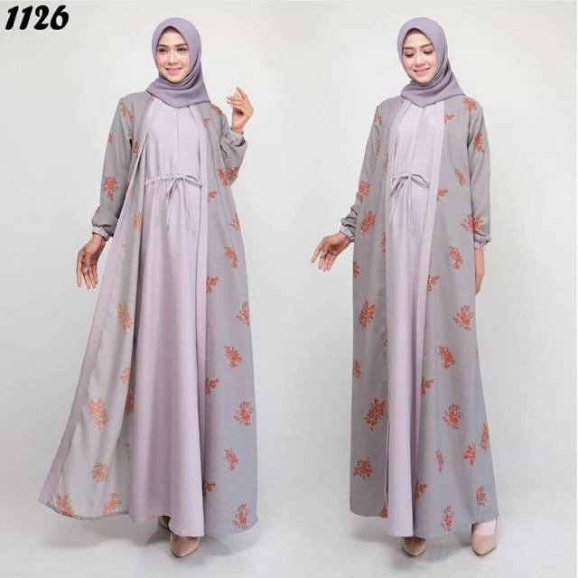 Gamis Moscrepe. Gamis Polos. Gamis Busui Rok Payung. Baju Gamis Wanita