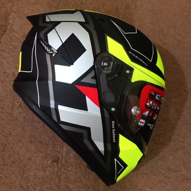 kyt tt course elctron matt/yellow