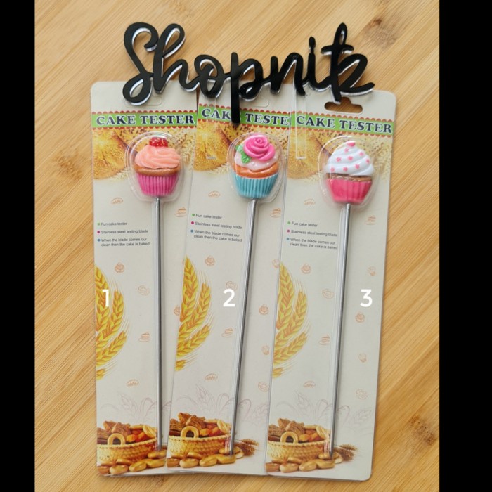 

KUE-PENGHIAS-ALAT- CAKE TESTER STAINLESS MODEL CUPCAKE - CUPCAKE 1 -ALAT-PENGHIAS-KUE.