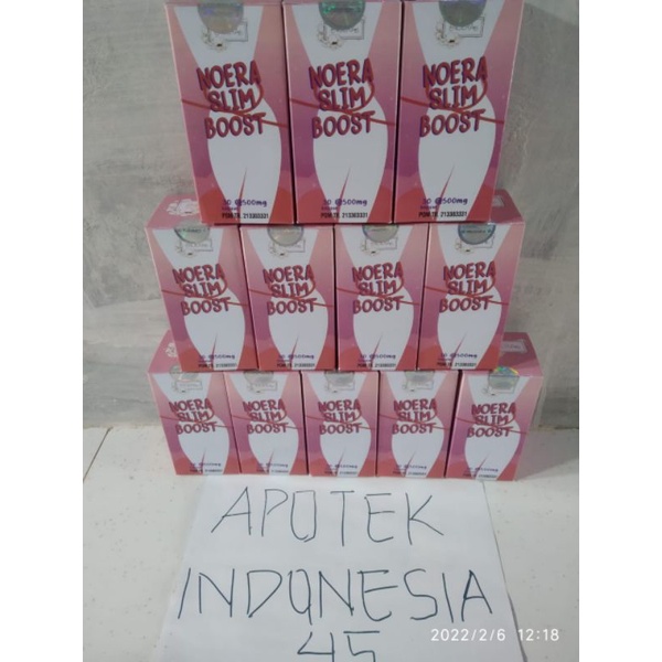 NOERA SLIM BOOST SURABAYA BY NOERABEAUTYCARE, PELANGSING BADAN WANITA NOERA SLIM BOOST 100% ORIGINAL