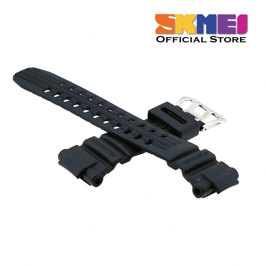 Strap tali jam tangan Skmei 1060 SKMEI AD 1060 Hitam tali skmei.