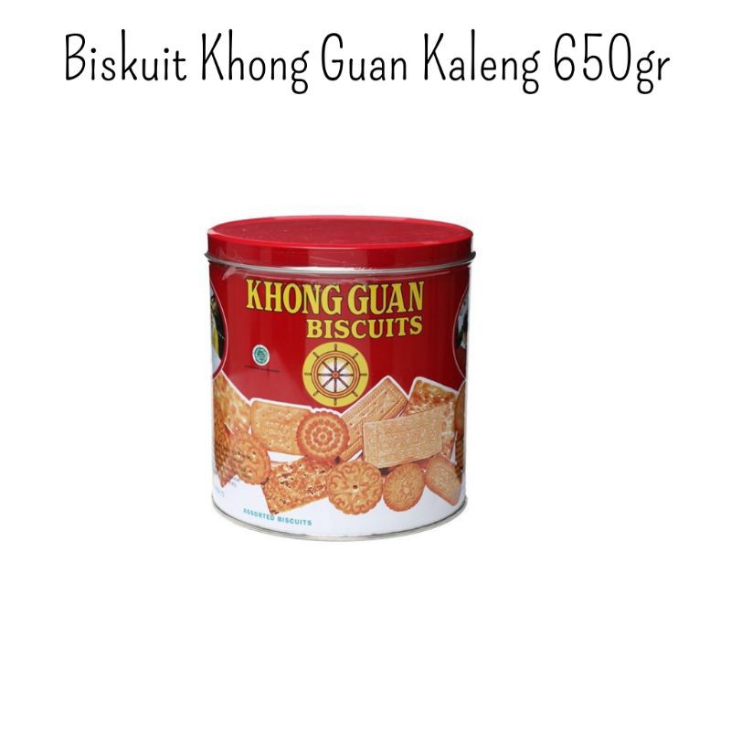 Biskuit Khong Guan Kaleng 650 gr