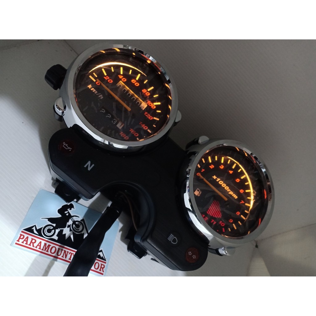 Spidometer kilometer bulat set RX KING new RX S komplit