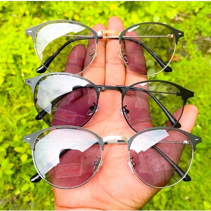 Kacamata Photocromic F1920 Oval Retro Vintage