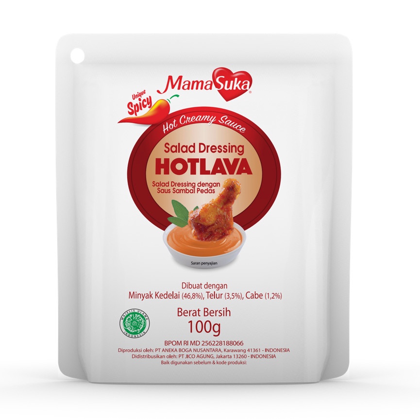 

MamaSuka Salad Dressing Hot Lava 100 gr