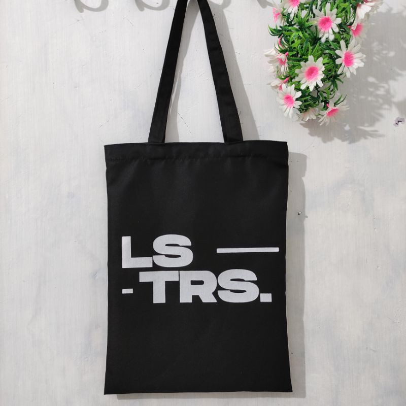 Totebag Tas Drill GRATIS Sablon l Premium l Seminar l Promosi