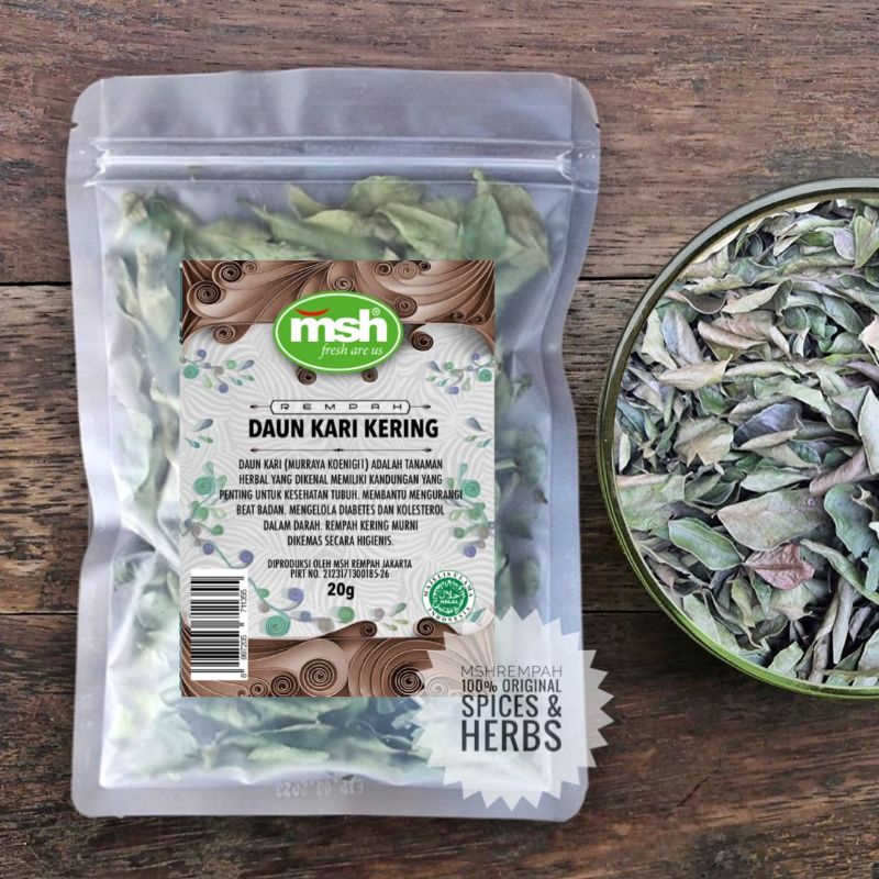 

Daun Kari Kering