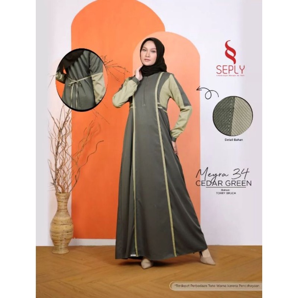 SEPLY Gamis Meyra 34 - Green Cedar