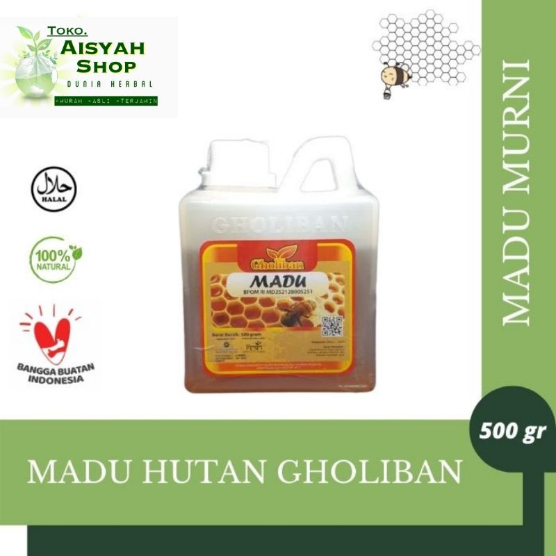 

MADU HUTAN KALIMANTAN GHOLIBAN ORIGINAL 500GRAM - BOTOL EMBOSS