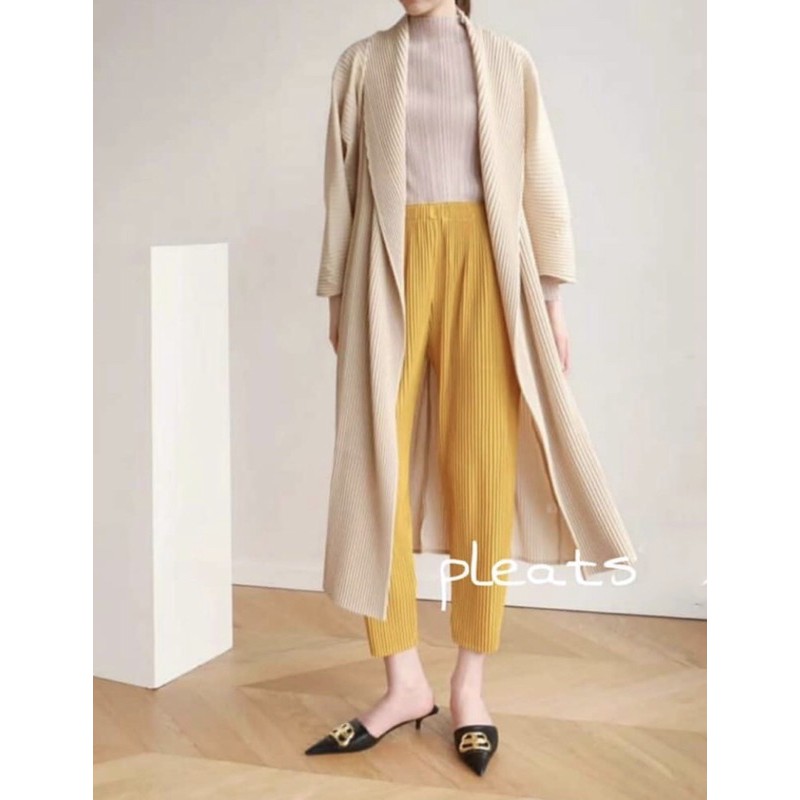 Pleated Import Issey Miyake look like