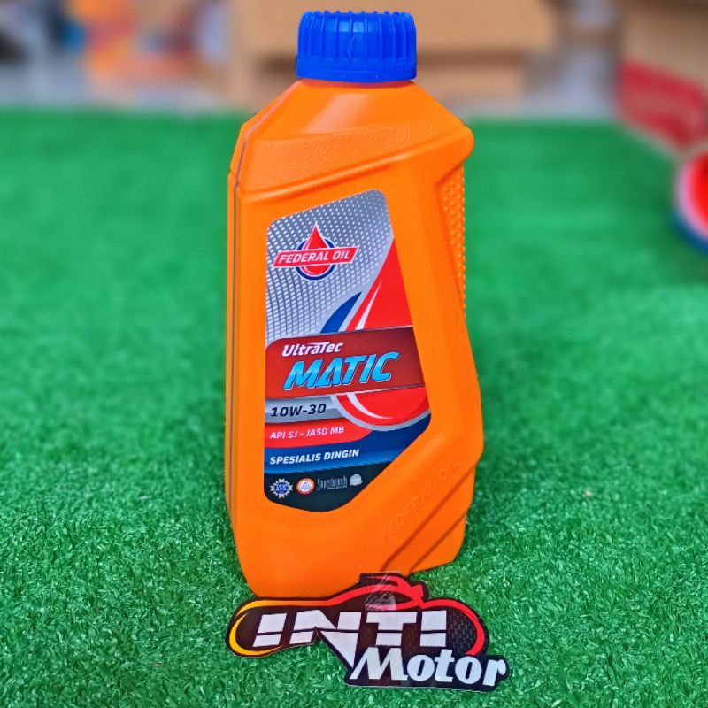 Oli Federal Orange Matic 800 ml 10W-30 oil motorcycle  matik oli vario beat scoopy oren fderal 800 c