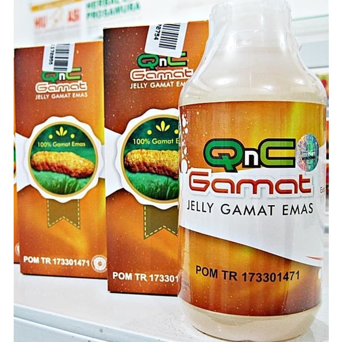 

100% ASLI QNC JELLY GAMAT EMAS / GAMAT QNC/ HEWAN TRIPANG 300 ML