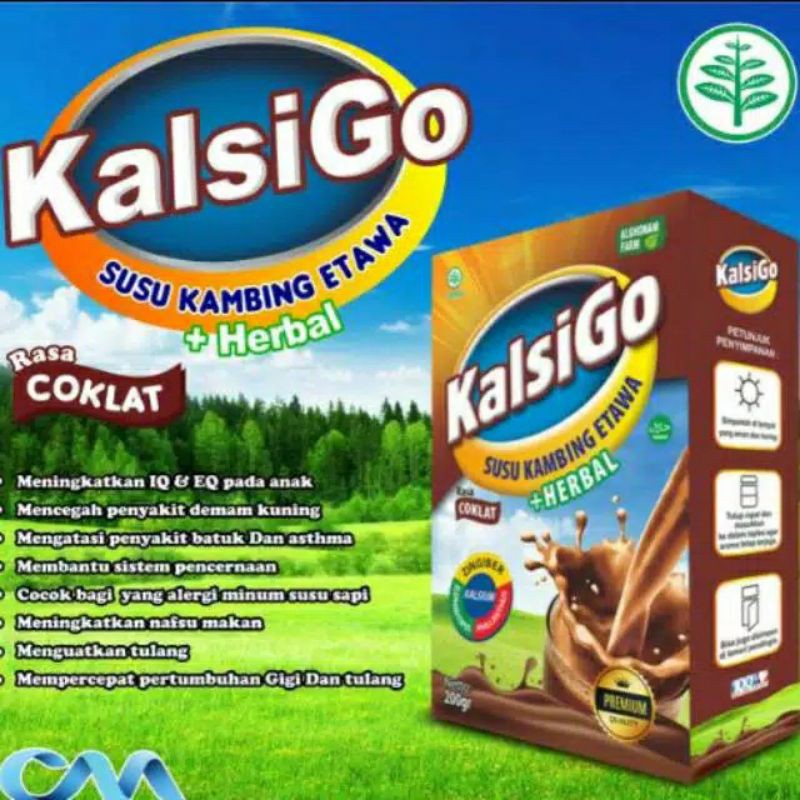 SUSU KAMBING ETAWA PLUS HERBAL MILK PRIMA ETAWA  ALGHONAM KALSIGO ETAGO MENAMBAH NAFSU MAKAN DAN MENJAGA KESEHATAN