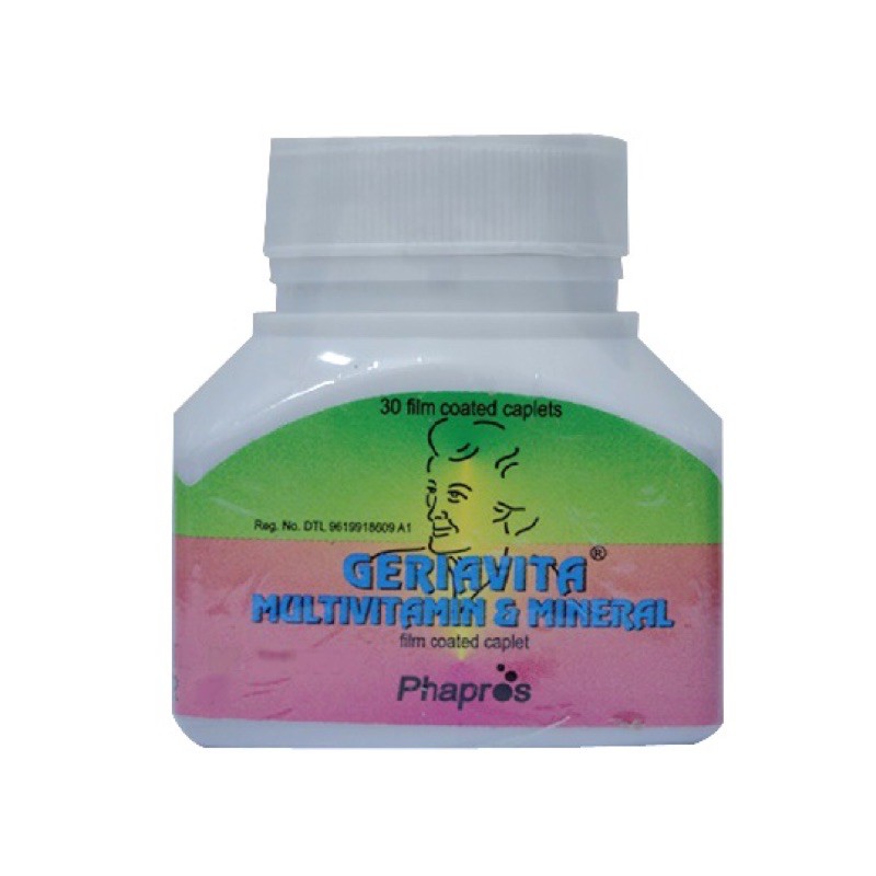 Geriavita multivitamin lansia