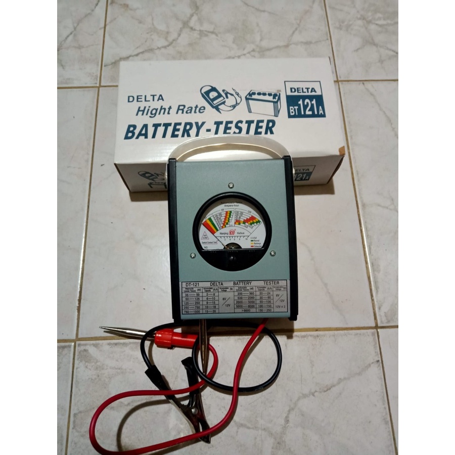 Battery Tester Accu/Aki DELTA BT-121A Original