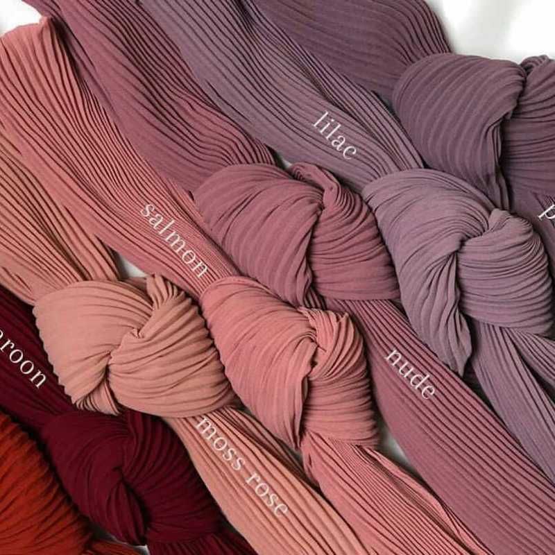 PASHMINA PLISKET CERUTY BABYDOLL PREMIUM (TANPA GARIS TENGAH)-2