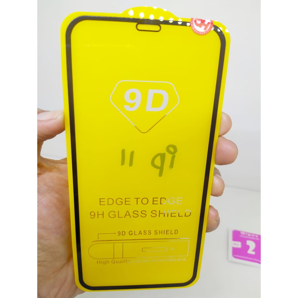 KOREAN Tempered Glass iPhone 11 6.1 inchi FULL LEM FULL SCREEN Guard Anti Gores Kaca