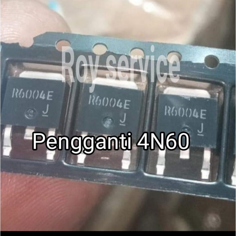 Mosfet 4N60 4A 600V Original / Fet 4N60 4A 600V Smd Original