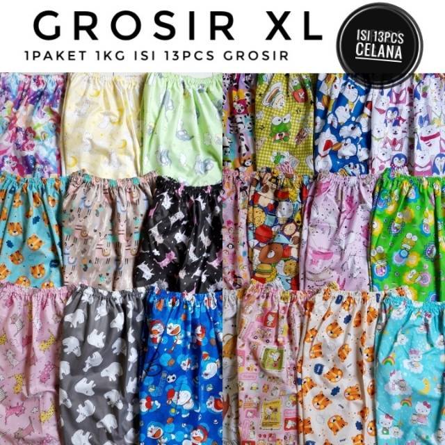 GROSIR 1kg CVC Premium Celana pendek harian DEWASA XL GROSIR 1kg CVC Premium Celana pendek harian DEWASA XL