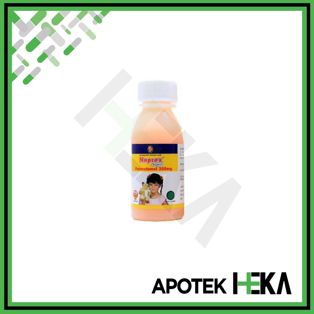 Naprex Sirup 60 ml - Parasetamol Syrup Demam Anak (SEMARANG)