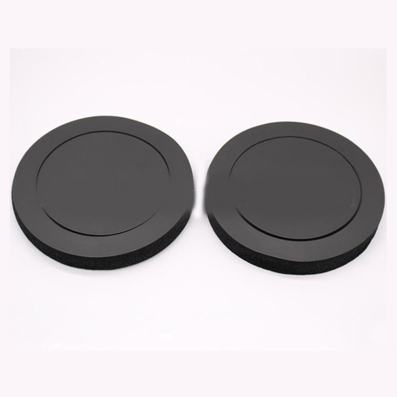 (LUCKID) 2pcs Ring Speaker Bass 6.5 &quot;Dengan Perekat Untuk Mobil