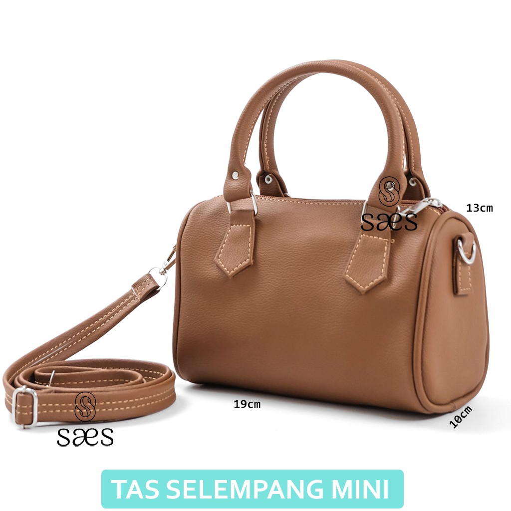 SAES Store IDTas wanita tas  Selempang Wanita Mini silinder Sling Bag Kecil Bulat ANDIN Fashion Lucu Murah Viola saes store 008