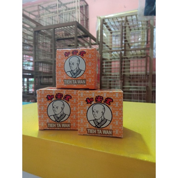 Obat jamu Tieh ta wan lumar tehtawan tetawan obat luka dalam memar herbal cina