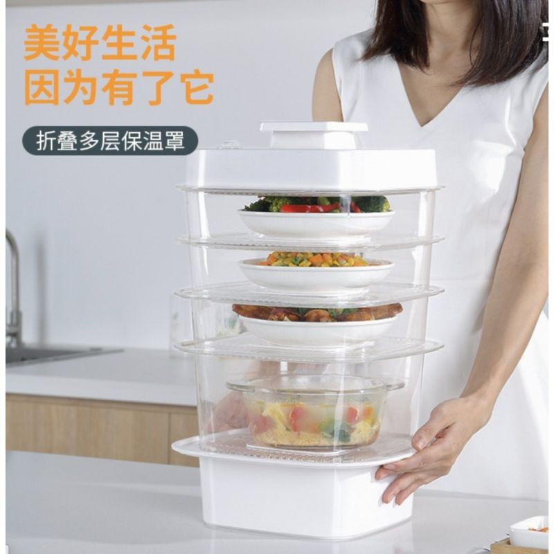 NEW PREMIUM, BAHAN TEBAL DAN KOKOH, FOOD STORAGE 6 LAYERS, GESER GAMBAR ASLI