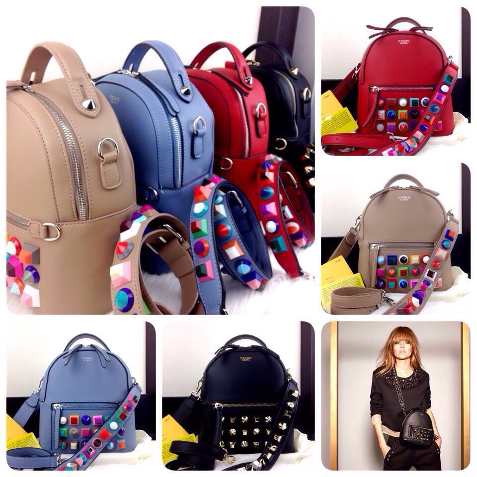 FENDI Pyramid Mini Studded Spring Summer 2017 Bag