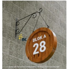 Gantungan Burung Siku Gantungan Pot Siku Rak Bunga Besi Gantung