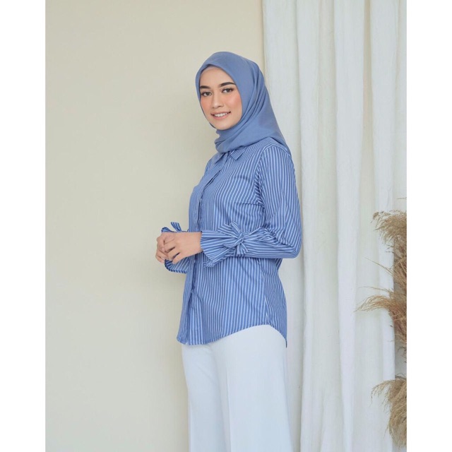 Mylady Hijab KEMEJA STRIPE