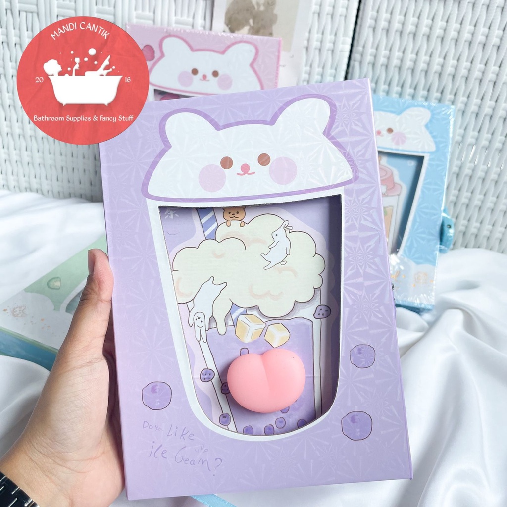 

Buku Gembok Boba Bule Tea Minuman Lucu Book Diary Gembok Berwarna Ukuran A6 Dengan Kunci Gembok Imut