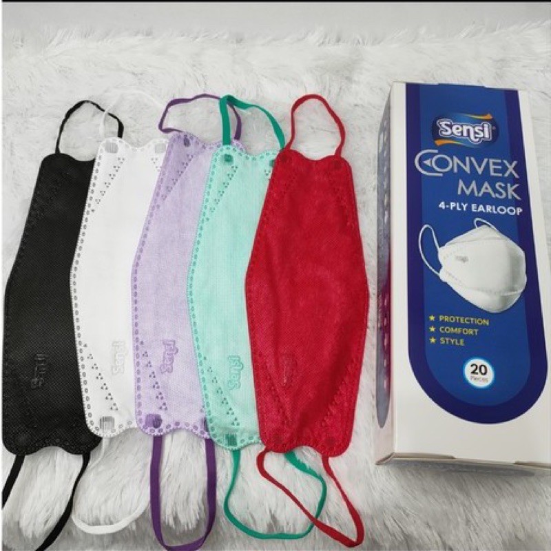Sensi Convex Mask 4ply 1 box Original