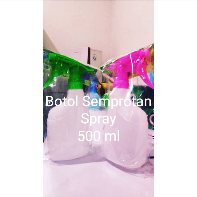 Botol Plastik Spray Semprotan Sprayer 500 ml Botol Pewangi Baju Botol Spray Grosir Murah Botol Warna