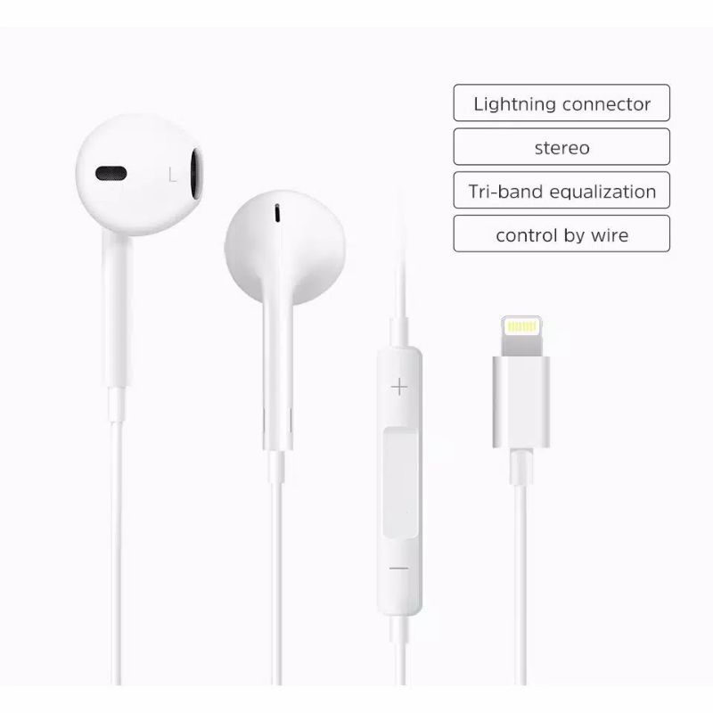 Headset - Earphone Lightnin  Tujuh Eks sebelas dua belas