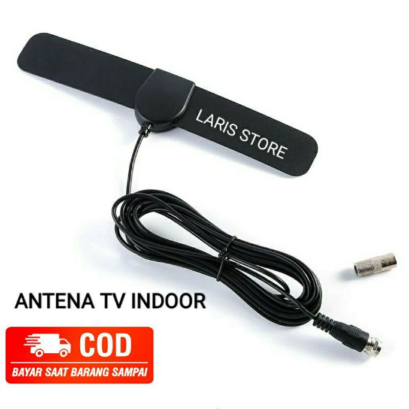 Antena TV Digital Indoor Taffware High Gain Penguat Sinyal Jernih